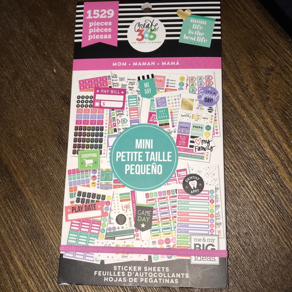 The Happy Planner Mom Sticker Book NEW